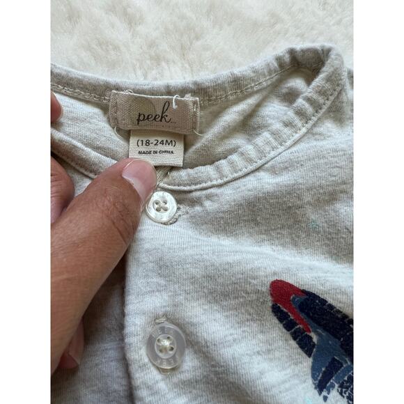 Peek Rocket Ship Romper – 18-24M - Picture 3 of 5